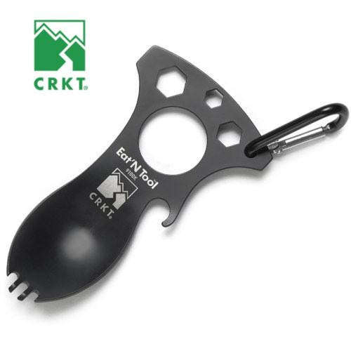 Eat'N Tool - Spoon, Fork, Bottle Opener, Screwdriver/Pry Tip, Metric Wrenches, Carabiner