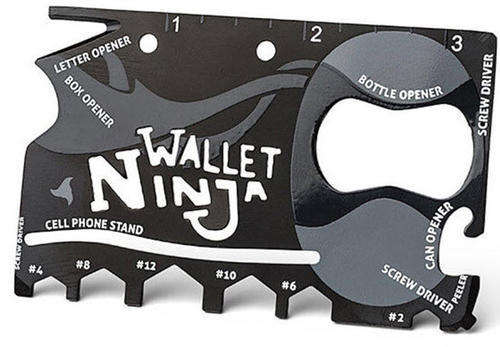 Wallet Ninja 18-in-1 multi tool