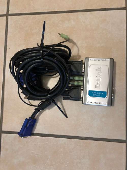 D-Link KVM/Audio Switch
