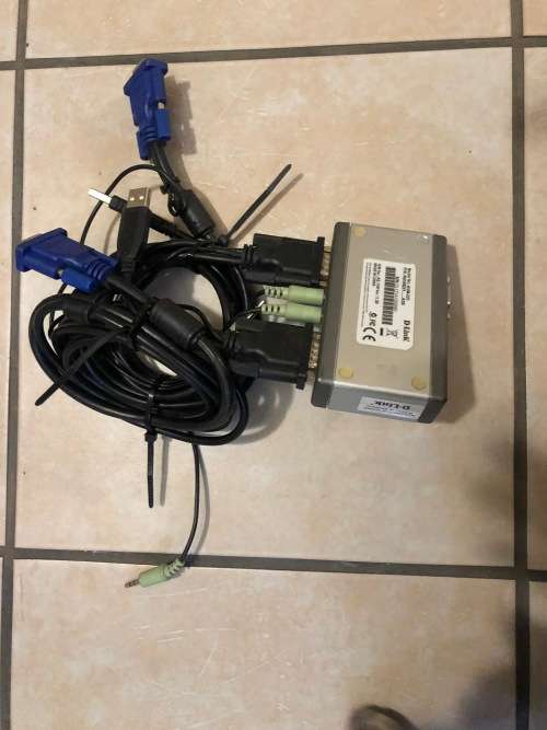 D-Link KVM/Audio Switch