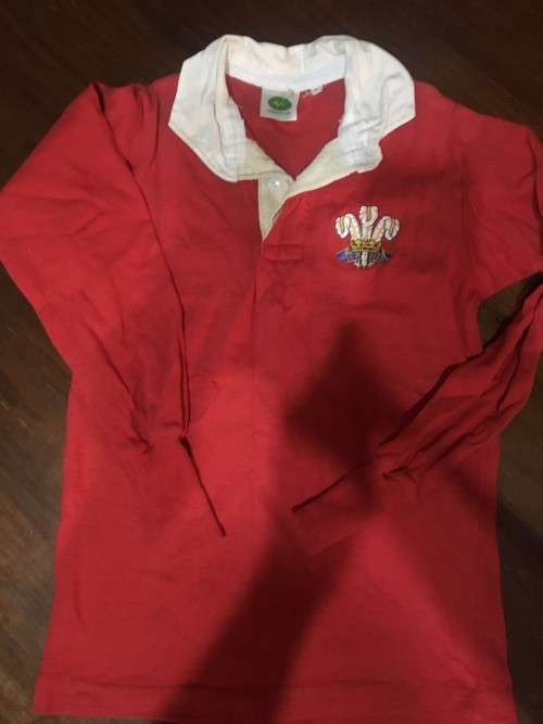 Old Wales Supporter Rugby Jersey