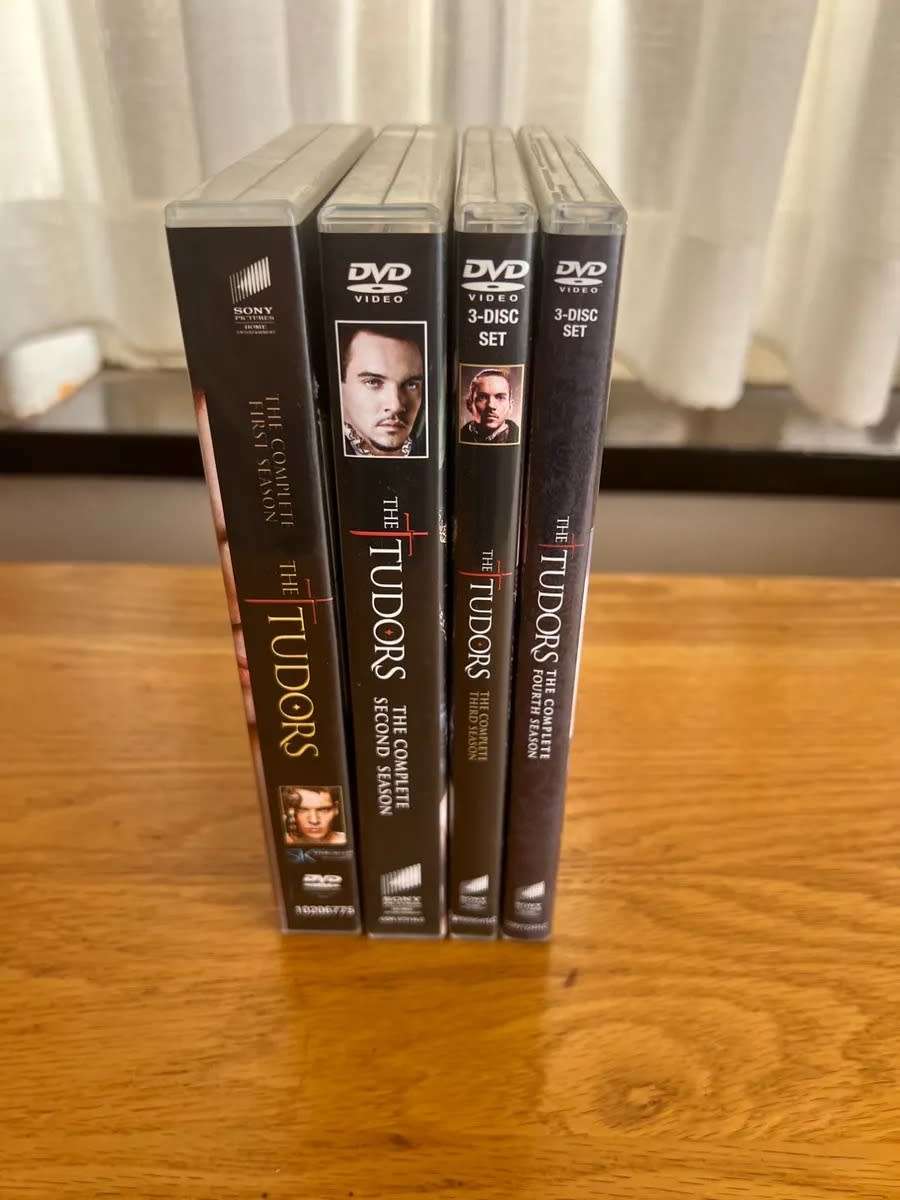 DVD TV Shows: The Tudors - The complete series. 4 seasons