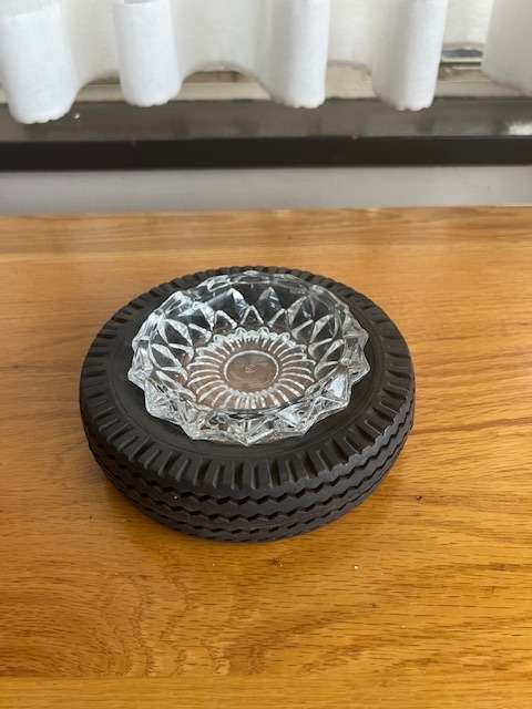 Vintage Firestone Tire Ashtray