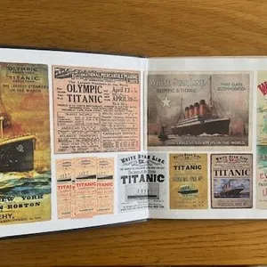 TITANIC rare coffee table book