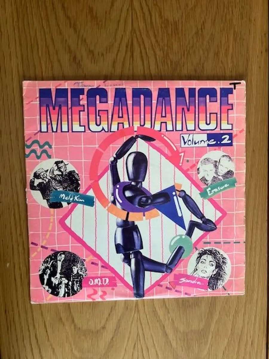 Record: Megadance Vol. 2 - Various Artists. 1987.