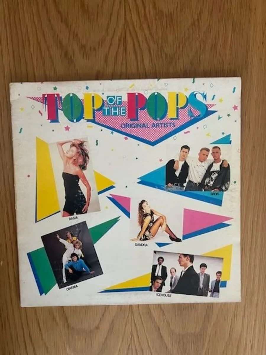 Record: Top of the Pops - Original Artists. 1988.