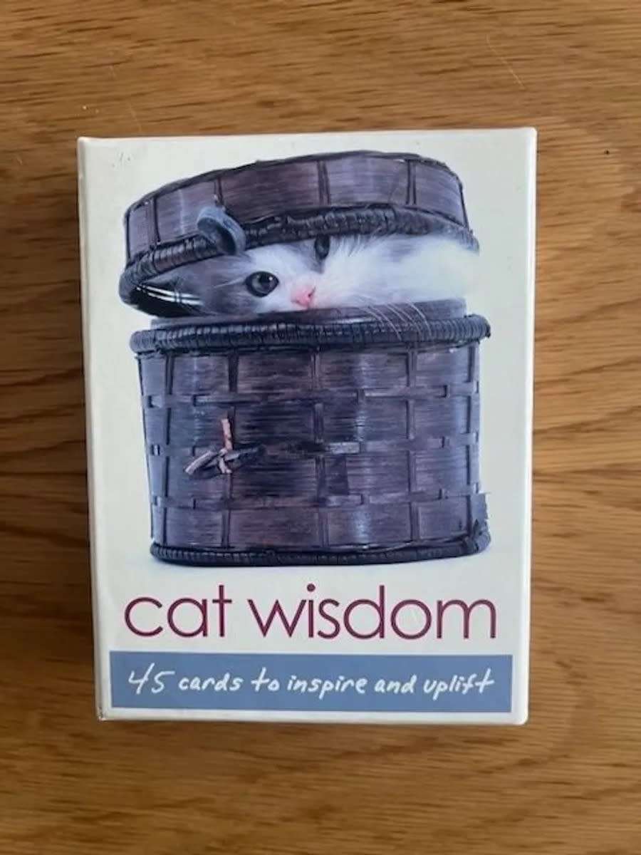 Cat Wisdom 45 cards & guidebook