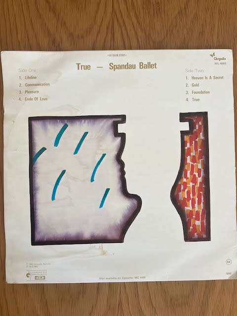 Record: True.  Spandau Ballet.