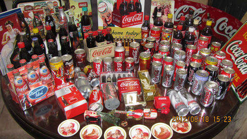 COKE COLLECTION- over 100 items from all around the world!!