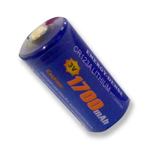 Cytac CR123A Lithium, 1700mAh, 3V Battery