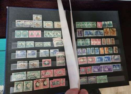 RSA - 2 Stock Albums with used RSA stamps