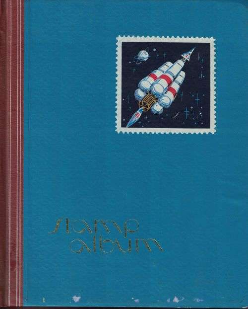 Stock Album with used United States and other stamps