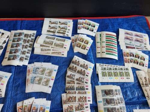 Transkei - Collection of UMM Control blocks, UMM Yearpacks, FDCs and Postcards - 14 scans