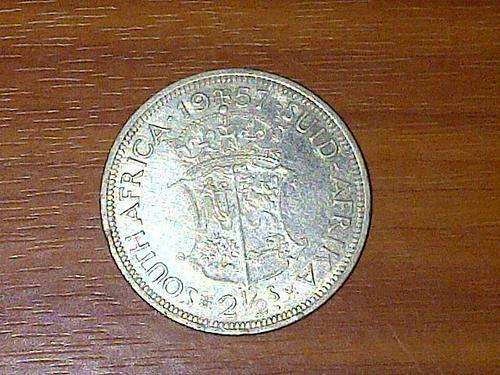RARE 1957 2 1/2 SHILLINGS