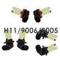 2PCS H11 H8 H4 9005 9006 H7 LED Light Bulb 5630 33 SMD Fog Driving DRL Lamp