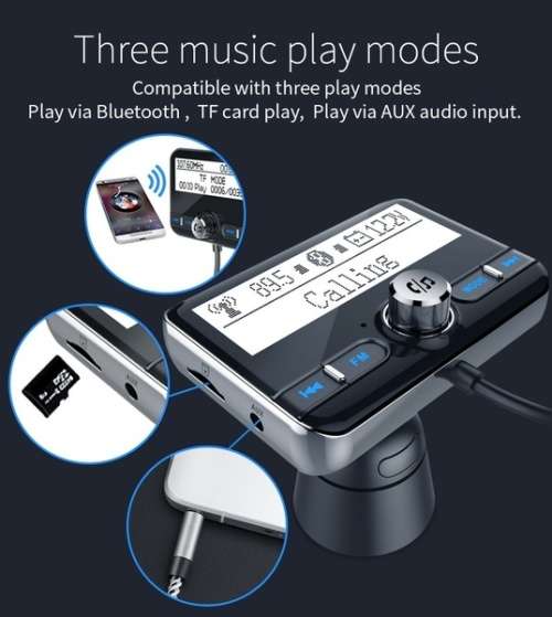 Digital Radio Receiver FM Tuner Radio Car Bluetooth 4.2 Transmitter Adapter FM DAV/DAB Tuner Broadca