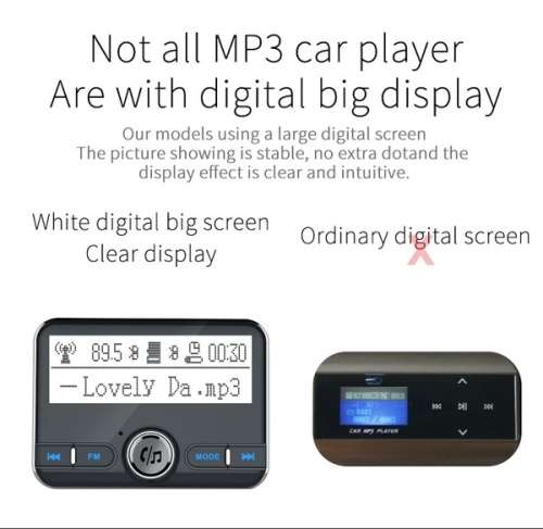 Digital Radio Receiver FM Tuner Radio Car Bluetooth 4.2 Transmitter Adapter FM DAV/DAB Tuner Broadca