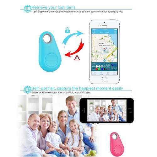 Mini Bluetooth GPS Tracking Finder Device Tag Pet Key Child Car Tracker Locator