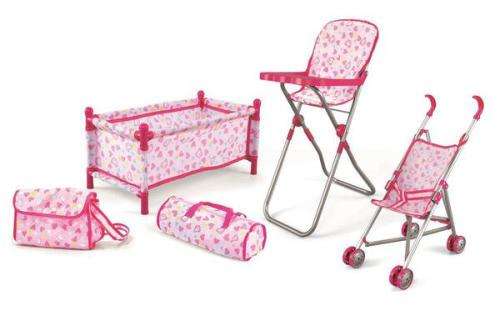 5piece Jeronimo Doll Accessory Play Set