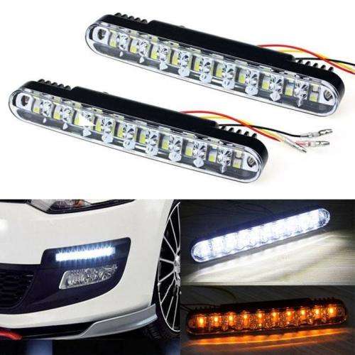 9 LED DRL Running Lights