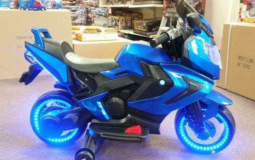 LED 12V Motorcycle Kids Ride on Electronic Sport Bike