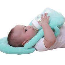 BABY BOTTLE HOLDER PINK / MINT GREEN