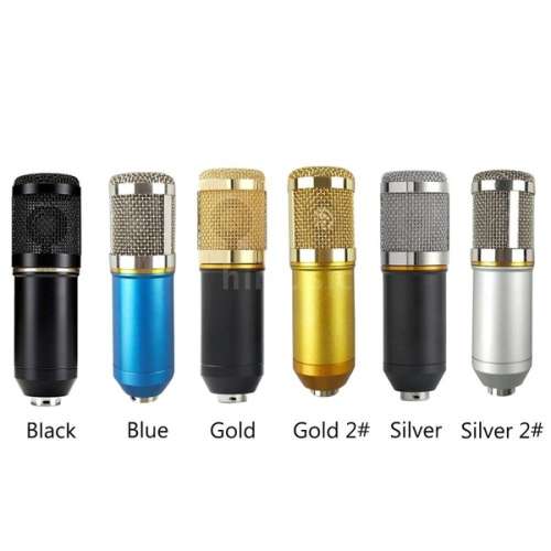 M800 Condenser Microphone Kit With Live V8 Sound Card Pro Audio Studio Recording & Broadcasting