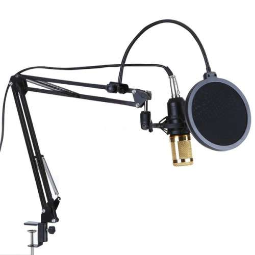 M800 Condenser Microphone Kit With Live V8 Sound Card Pro Audio Studio Recording & Broadcasting