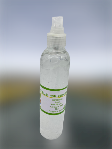 Lemon Fresh Waterless Gel Hand Sanitizer(Alcohol)- 250ml