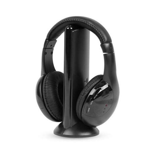 5 in 1 Wireless RF Headphones Headset with Microphone