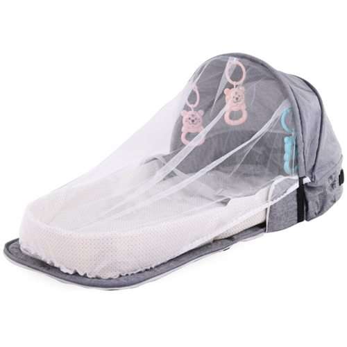 3Pcs Portable Bed Foldable Baby Bed Travel