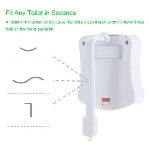 Smart LED Bathroom Toilet Night Light