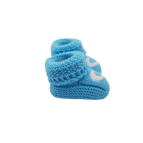Cute Winter Newborn Knit Crib Shoes 0-3 Months