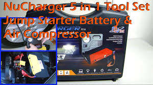 Multifunctional Jump Starter Air Compressor Tire Inflator