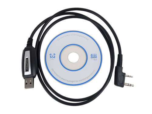 BAOFENG 2 Pins Plug USB Programming Cable for Walkie Talkie for UV-5R series