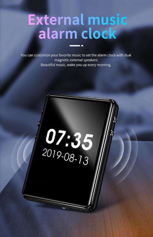 2.4" Full Touch Screen Mp3/Mp4 Bluetooth Player with  FM Radio, Video Recording and Playback Support