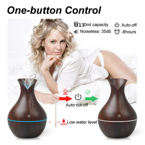 USB Diffuser 130ml Aroma Essential Oil Diffuser Ultrasonic