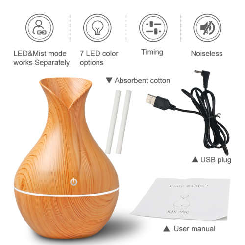 USB Diffuser 130ml Aroma Essential Oil Diffuser Ultrasonic