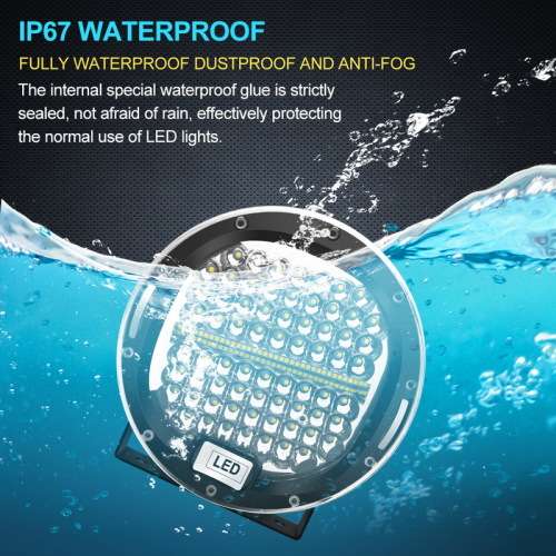 7 Inch 384W Round LED Work Light Spot Beam Black Offroad Driving Light For Jeep ATV 4x4 Truck