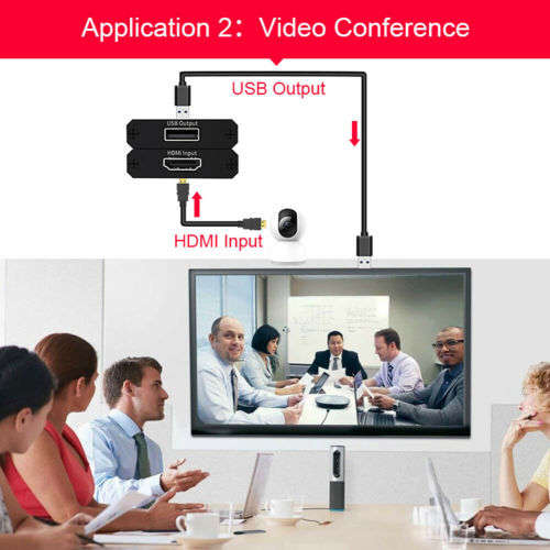 4K HDMI Video Capture Card Game Recording HDMI to USB2.0