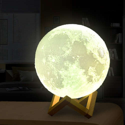 Rechargeable 3D Moon Light
