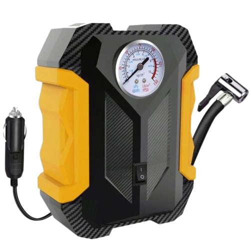 Portable Car Air Pump With Mechanical Indicator