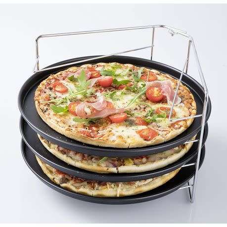3 Layered Pizza Pan Mold With Stand