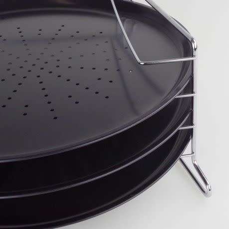 3 Layered Pizza Pan Mold With Stand