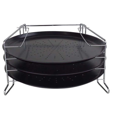 3 Layered Pizza Pan Mold With Stand