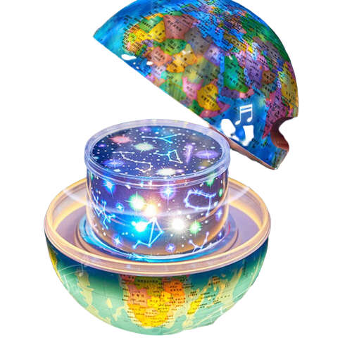 Glow In The Dark Globe Projection Light For Kids