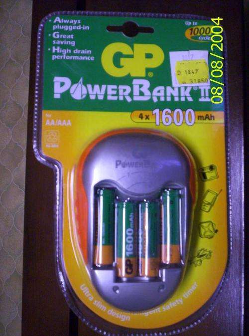 GP PowerBank II - Slower charger - great for toys and cameras