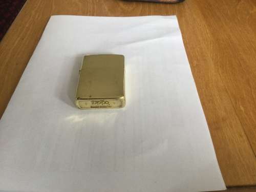Zippo lighter Brass