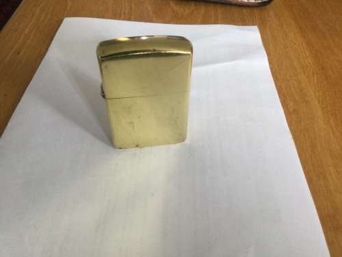 Zippo lighter Brass