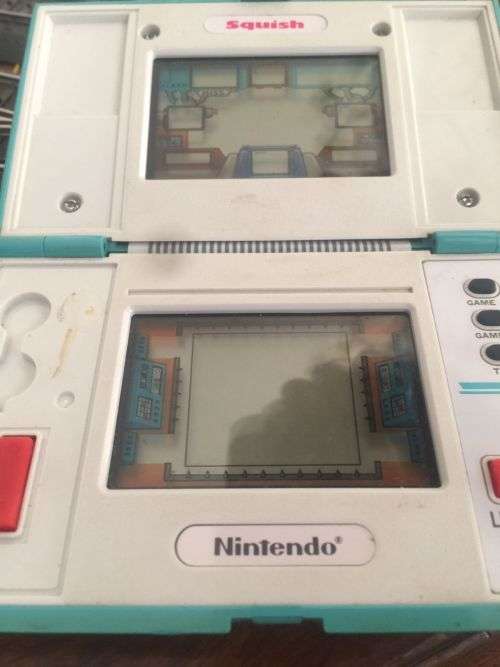 Nintendo Game and Watch Squish Super Rare 1986